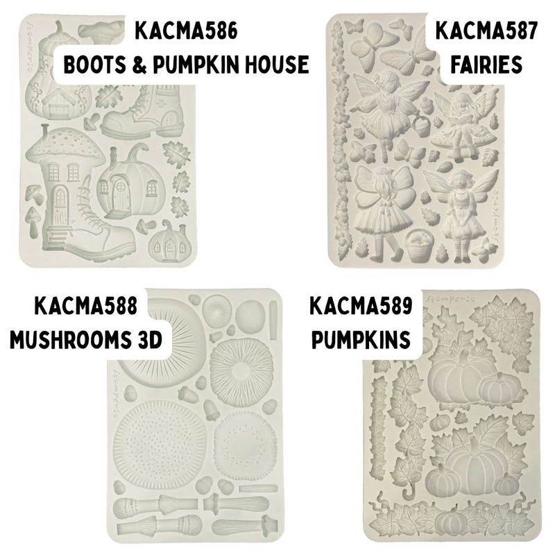 Whispering Woods A5 Silicone Mold - Stamperia
