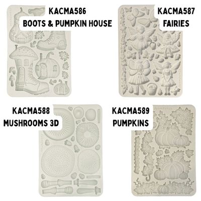 Whispering Woods A5 Silicone Mold - Stamperia