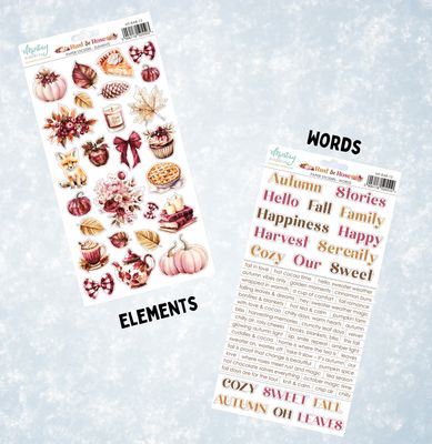 Rust &amp; Rose Stickers - Mintay Papers