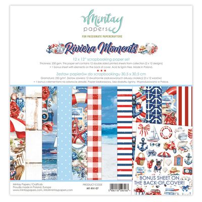 Riviera Moments 12x12 - Mintay Papers Riviera Moments 12x12 - Mintay Papers