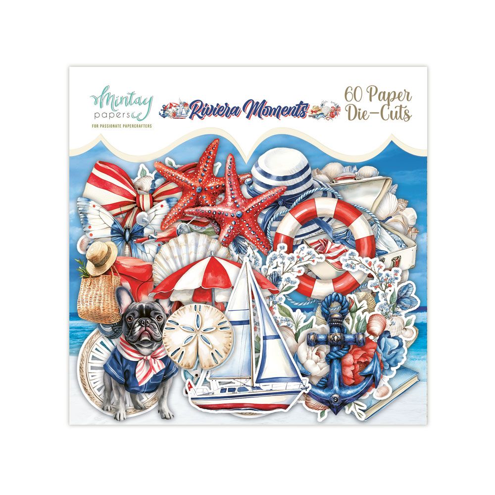 Riviera Moments Die Cuts - Mintay Papers