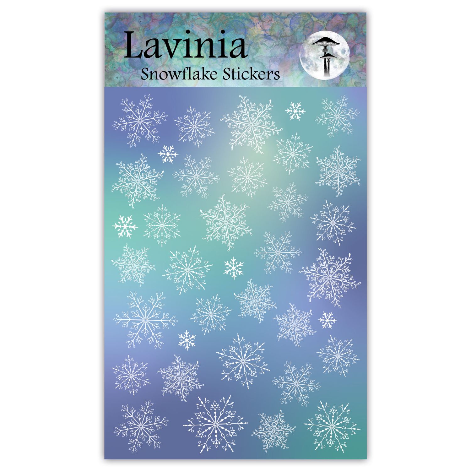 Snowflake Stickers - Lavinia Stamps