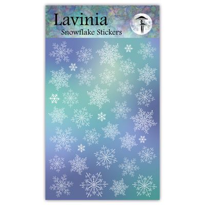 Snowflake Stickers - Lavinia Stamps Snowflake Stickers - Lavinia Stamps
