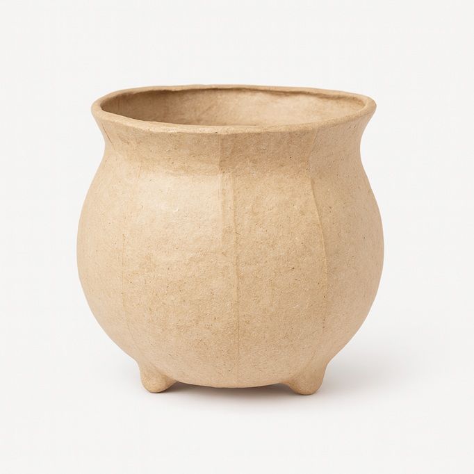 Paper Mache Witches Cauldron