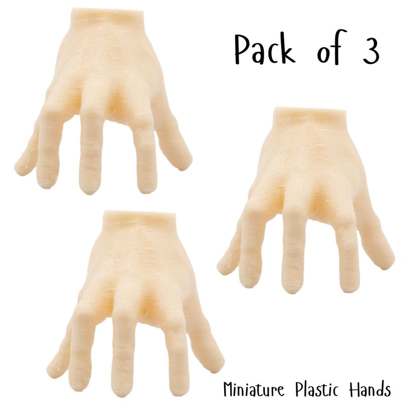Miniature Plastic Hand