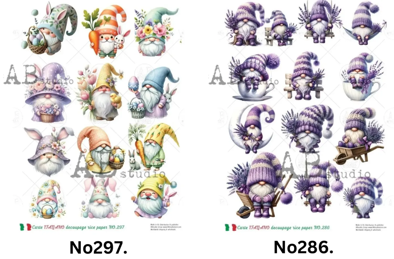 Carte Italiano A4 - ABStudio