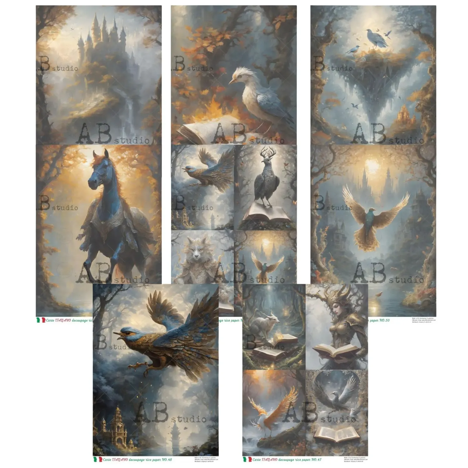 Carte Italiano A4 - ABStudio