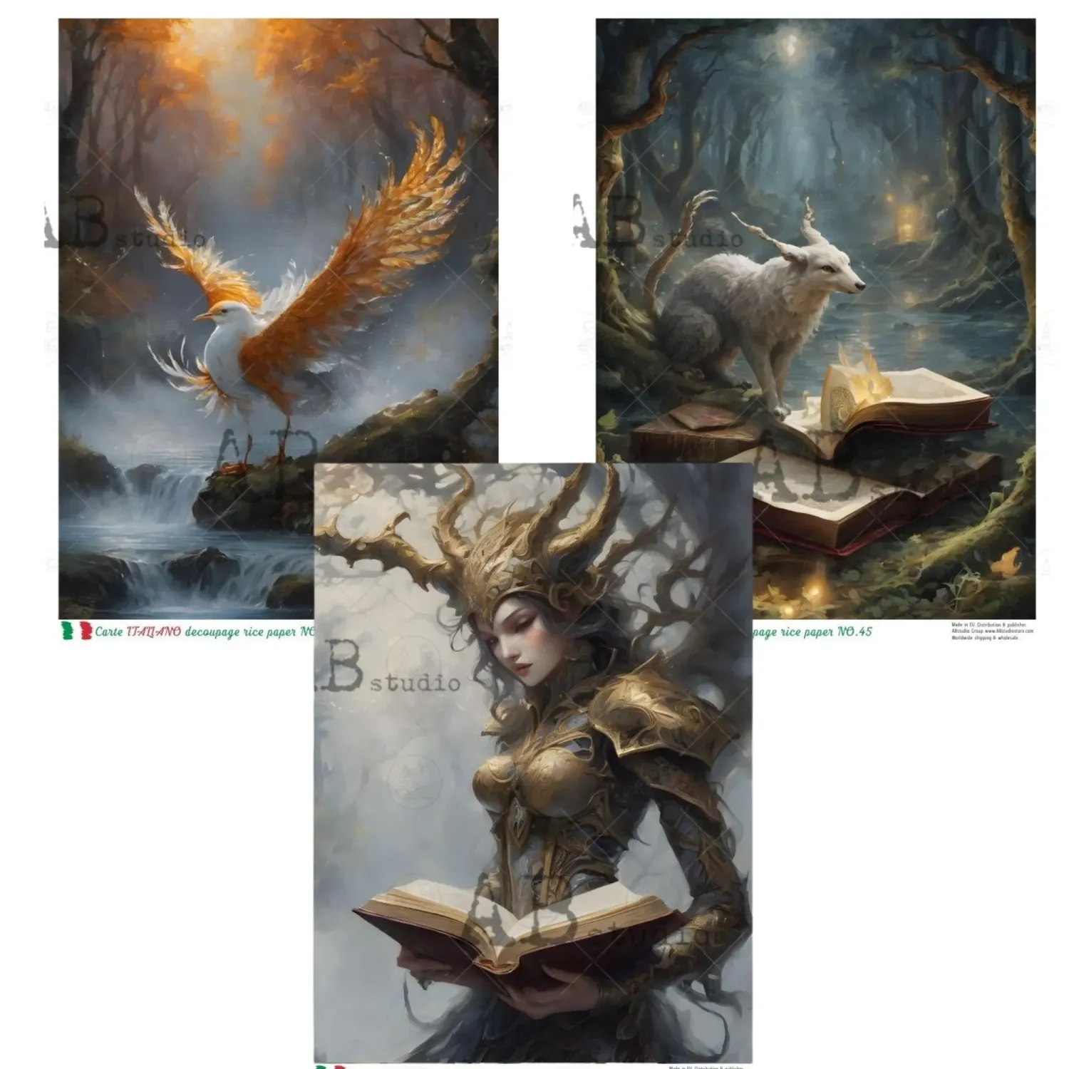 Carte Italiano A4 - ABStudio