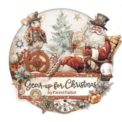 Gear up for Christmas - Stamperia