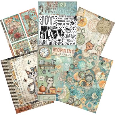 Furry Friends A4 - Stamperia