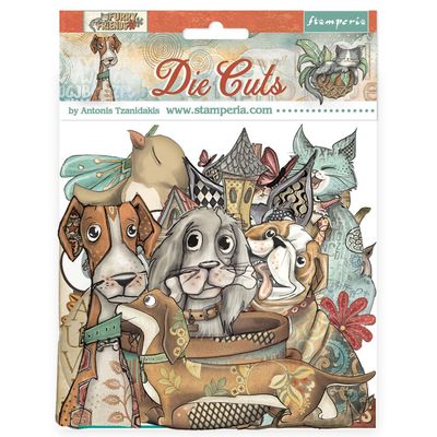 Furry Friends Die Cuts - Stamperia