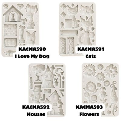 Furry Friends A5 Silicone Mold - Stamperia