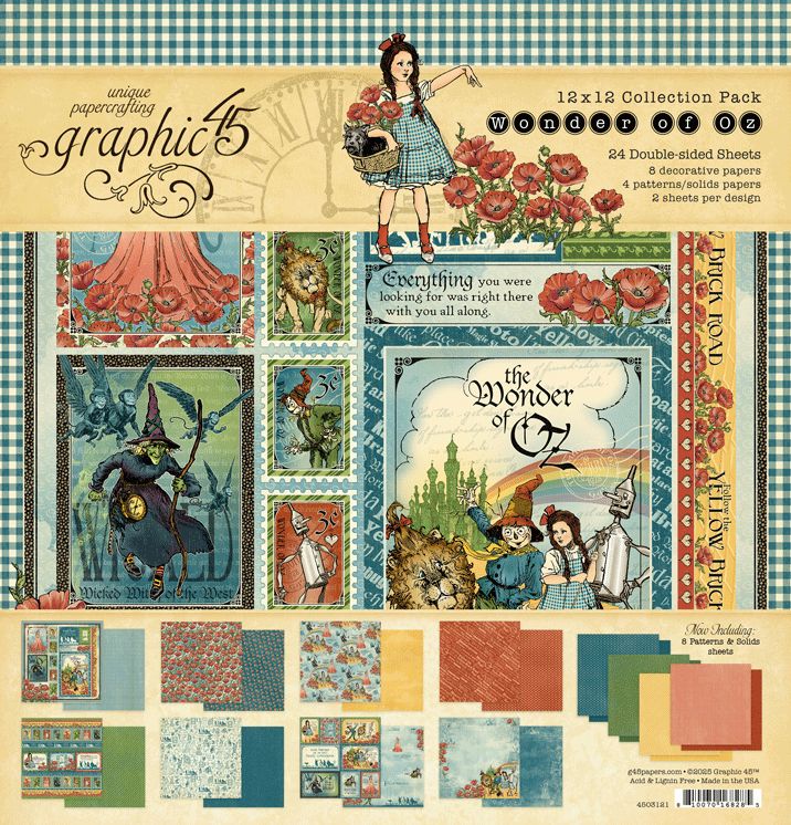 Wonder of Oz 12x12 - Graphic 45 Collections