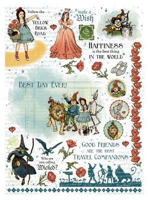 Wonder of Oz - Graphic 45 Rub-On Transfers