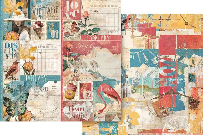 Journaling Through Time 12x12 - Graphic 45 Collections