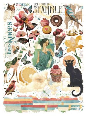Journaling Through Time - Graphic 45 Rub-On Transfers