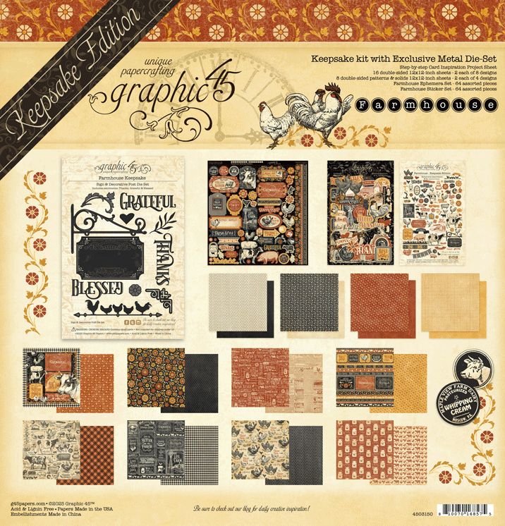 Farmhouse Keepsake Edition Pack - Graphic 45