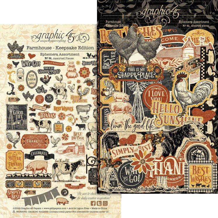 Farmhouse Keepsake Edition Pack - Graphic 45