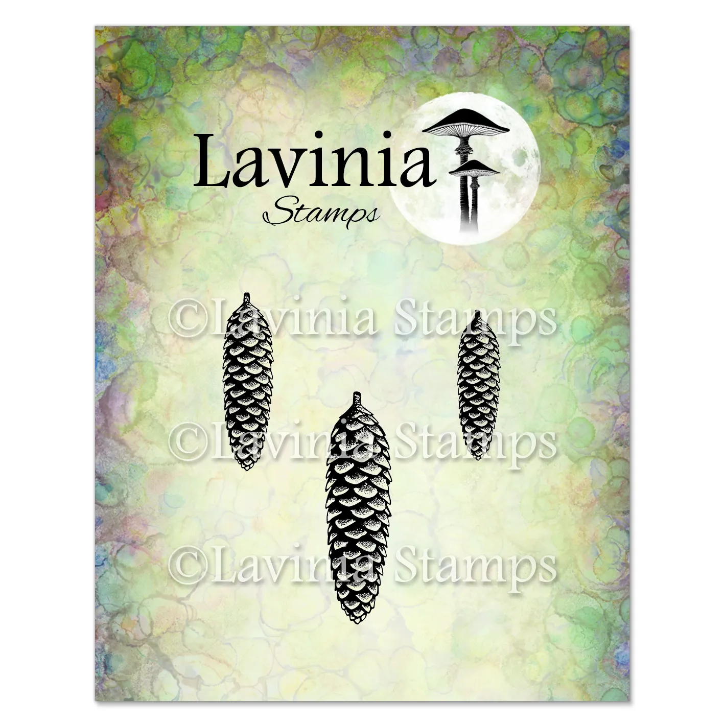 Sugar Pine Cone - Lavinia Stamps