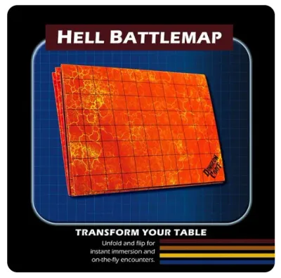 Battle Map: Hell - 1985 Games