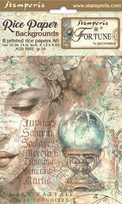 Fortune Selection 8pk A6 - Stamperia Cristina Radovan