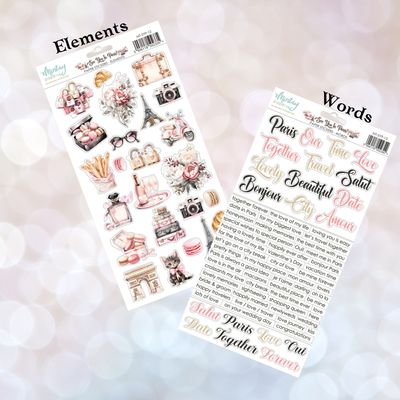 See You in Paris Stickers - Mintay Papers