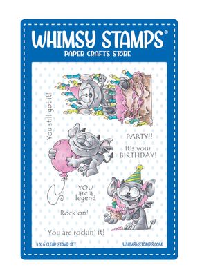 Gargoyle Birthday - Whimsy Stamps