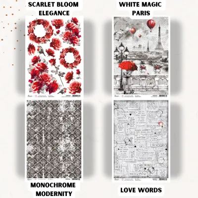 Paris Je t'aime Collection A4 - Ciao Bella Paris Je t'aime Collection A4 - Ciao Bella