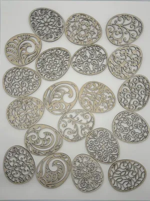 Easter Eggs - Wood Cut Out