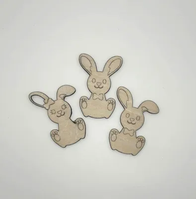 Easter Bunny - Wood Cut Out