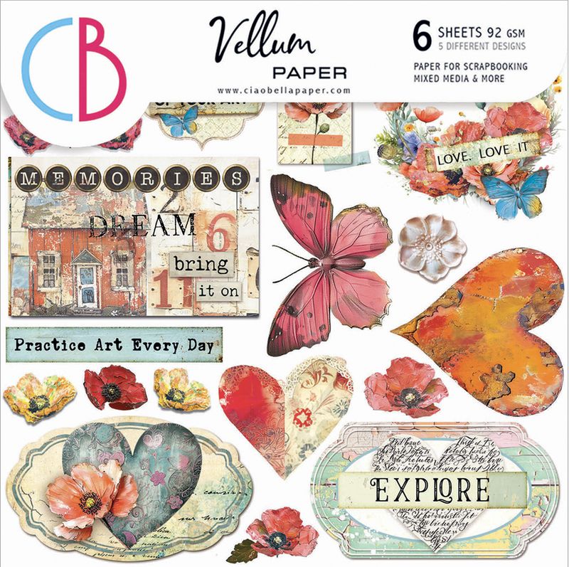 Majestic Dream 6x6 Vellum - Ciao Bella