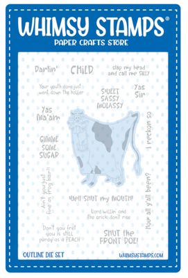 Southern Sugar Outlines Die Set - Whimsy Stamps