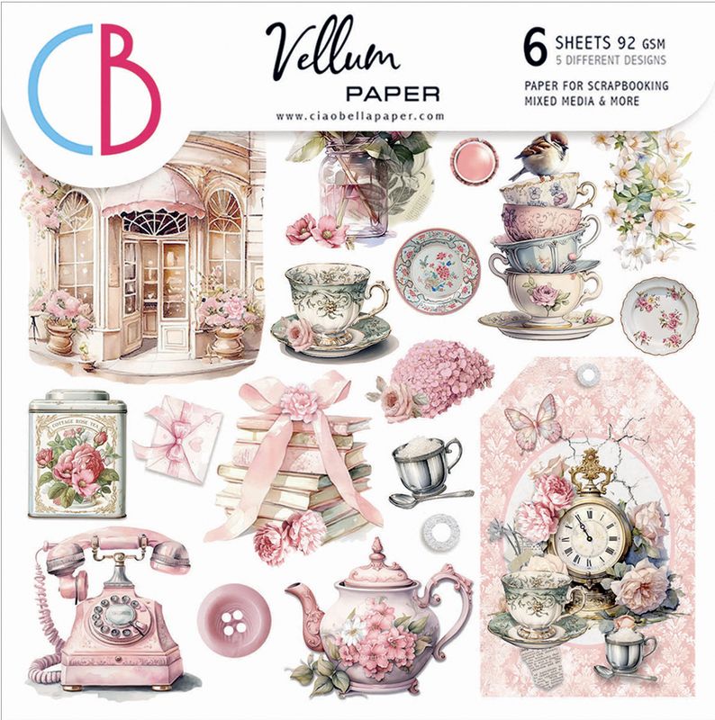 Timeless Moments 6x6 Vellum - Ciao Bella