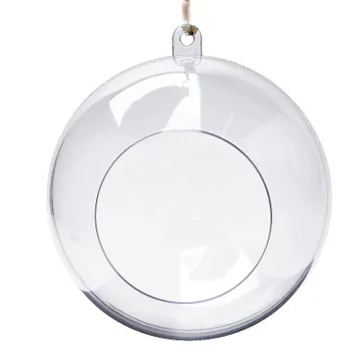 80mm Clear Acrylic Terrarium Ornament