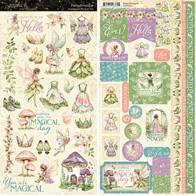 Fairy Boutique Stickers - Graphic 45