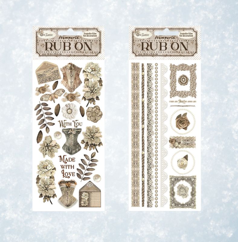 Old Lace - Stamperia Rub Ons
