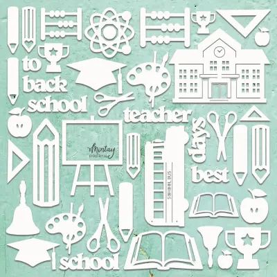 School Chipboard - Mintay