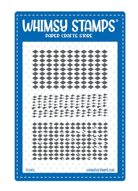 Harlequin - Whimsy Stamps