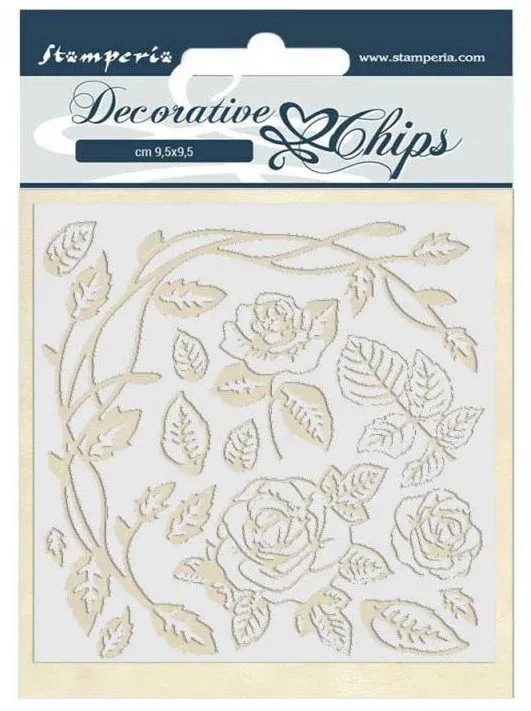 Passion Roses Decorative Chips - Lady Vagabond Collection - Stamperia