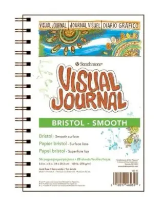5.5 x 8 Bristol Visual Journal - Strathmore