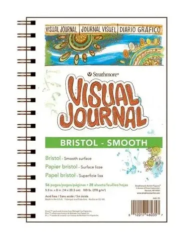 5.5 x 8 Bristol Visual Journal - Strathmore