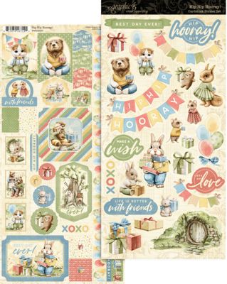 Hip Hip Hooray Stickers - Graphic 45