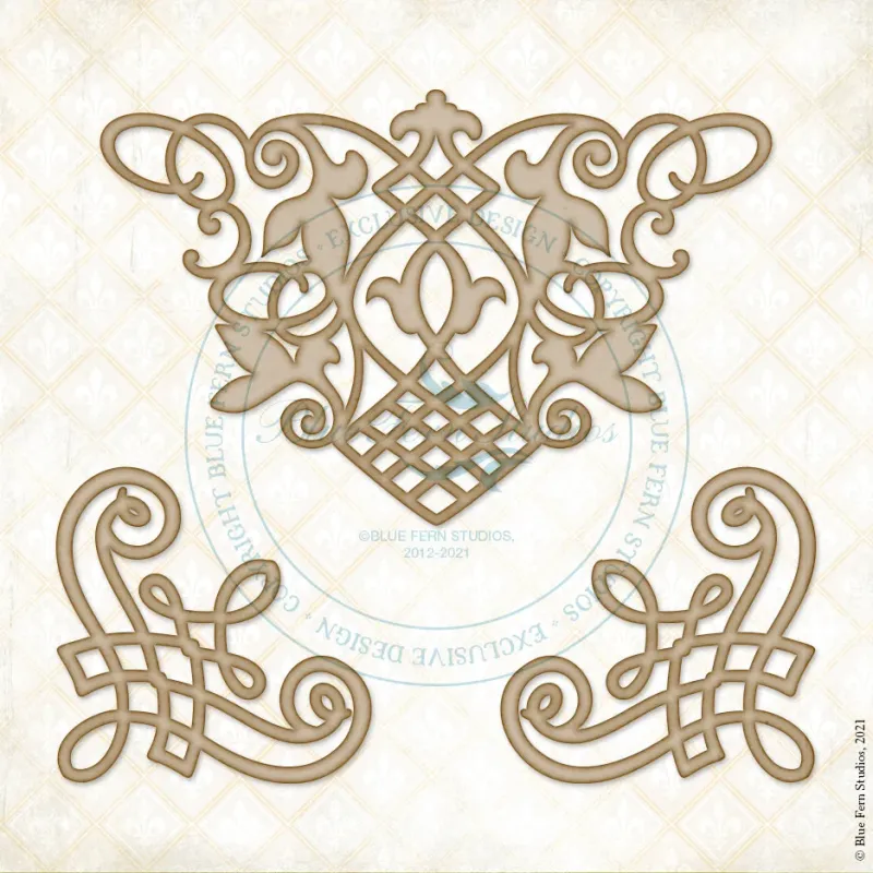 Lattice Accents - Blue Fern Studios - Compositions