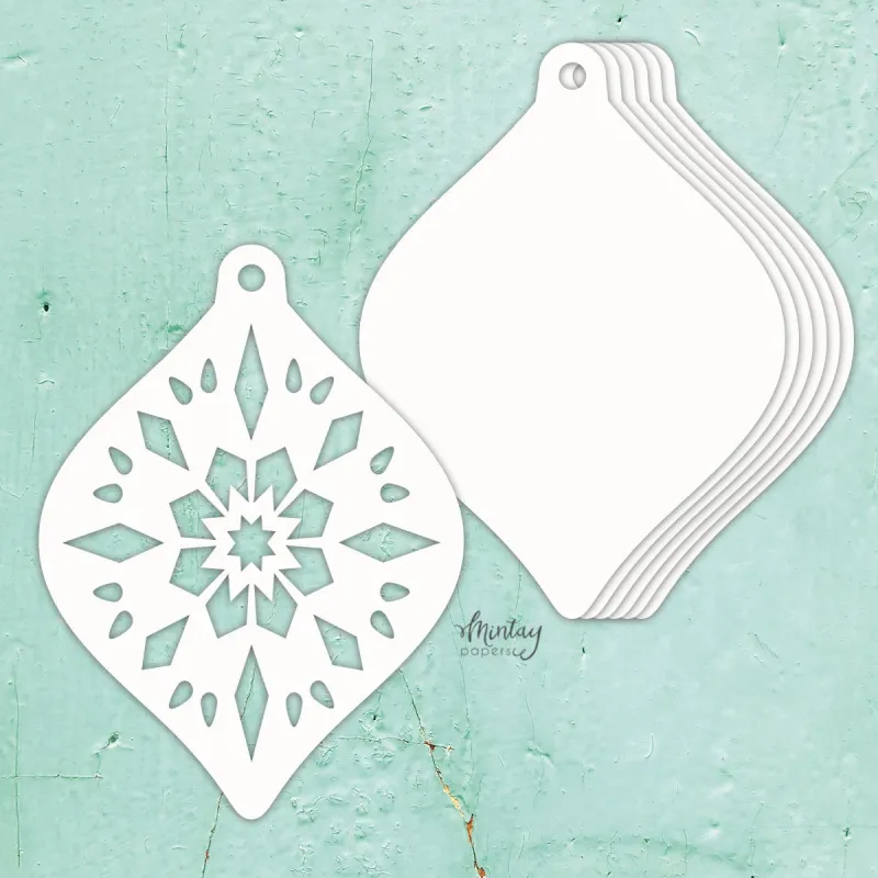 Christmas Bauble - Mintay by Karola