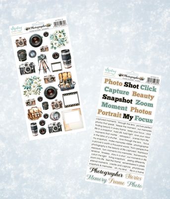 Photographer Stickers - Mintay Papers