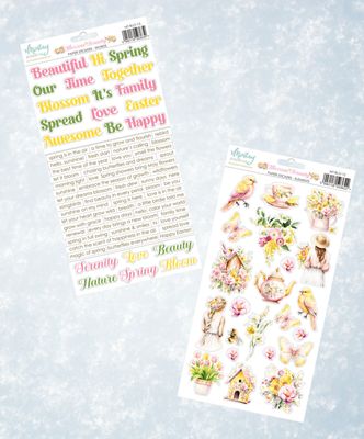 Blossom Serenity Stickers - Mintay Papers