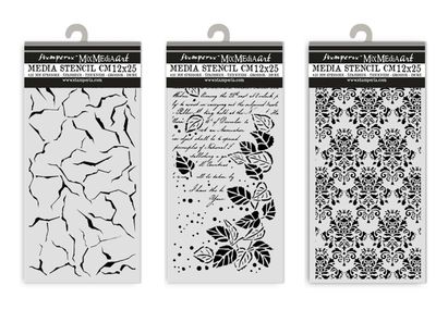 Golden Harmony Stencils - Stamperia