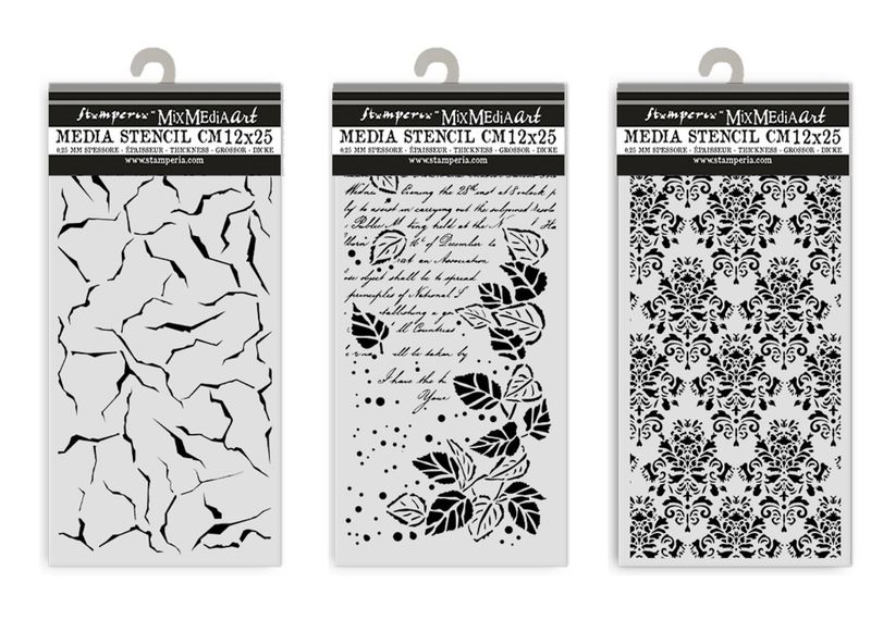 Golden Harmony Stencils - Stamperia