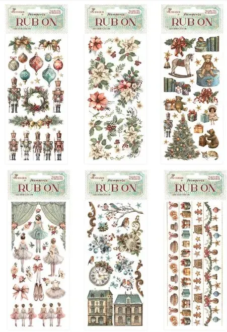 The Nutcracker - Stamperia Rub Ons