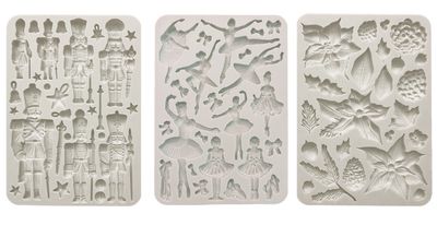 The Nutcracker A5 Silicone Mold - Stamperia